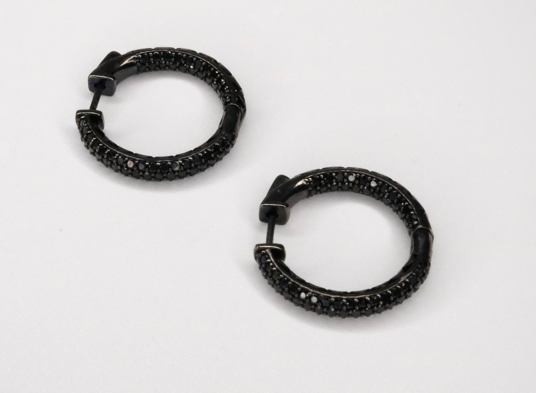 Sterling Hoops