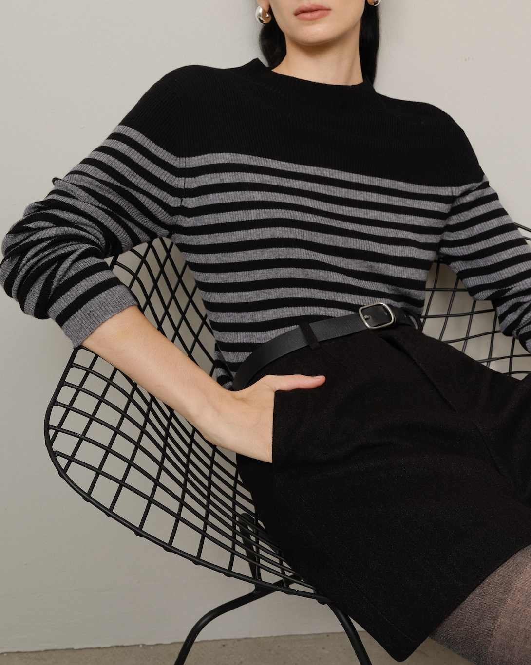 Mockneck Woollen Sweater