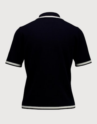 Knit Polo Shirt