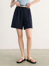 Linen Shorts w Belt