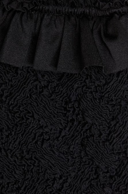 Ruffled Stretch-jersey Mini Dress
