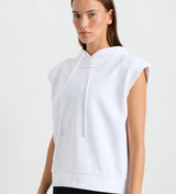 Sleeveless Logo Hoodie