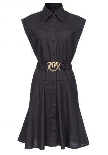 Shirtdress with Love Birds Belt