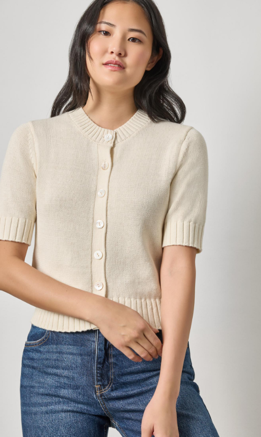 Elbow Sleeve Cardigan