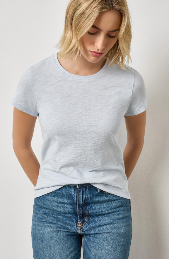 Back Seam Crewneck Tee