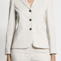 Shrunken Linen Blazer
