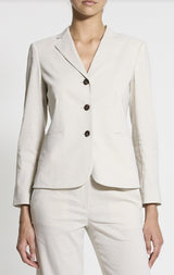 Shrunken Linen Blazer