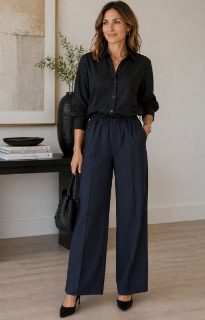 Wide Crop Pant