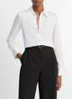 Slim Fit Silk Blouse