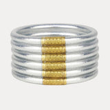 Etoile - 6 Stack Metallic Bangle