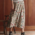 Canary Silk Skirt