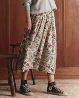 Canary Silk Skirt