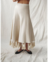 Silk Tassel Skirt
