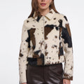 Cow Zip Jacket