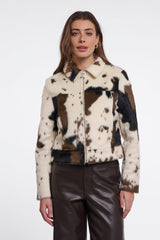 Cow Zip Jacket