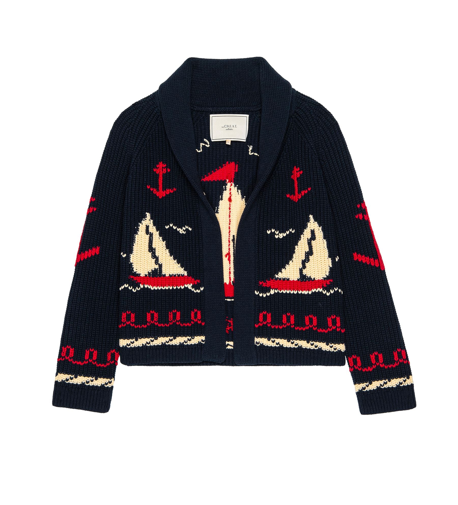 THE SAILBOAT LODGE CARDIGAN