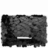 Umma Black Sequin Clutch