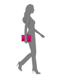 Umma Fuchsia Sequin Clutch