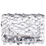 Umma Silver Sequin Clutch