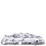 Umma Silver Sequin Clutch