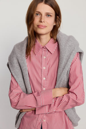 Crimson/White Stripe