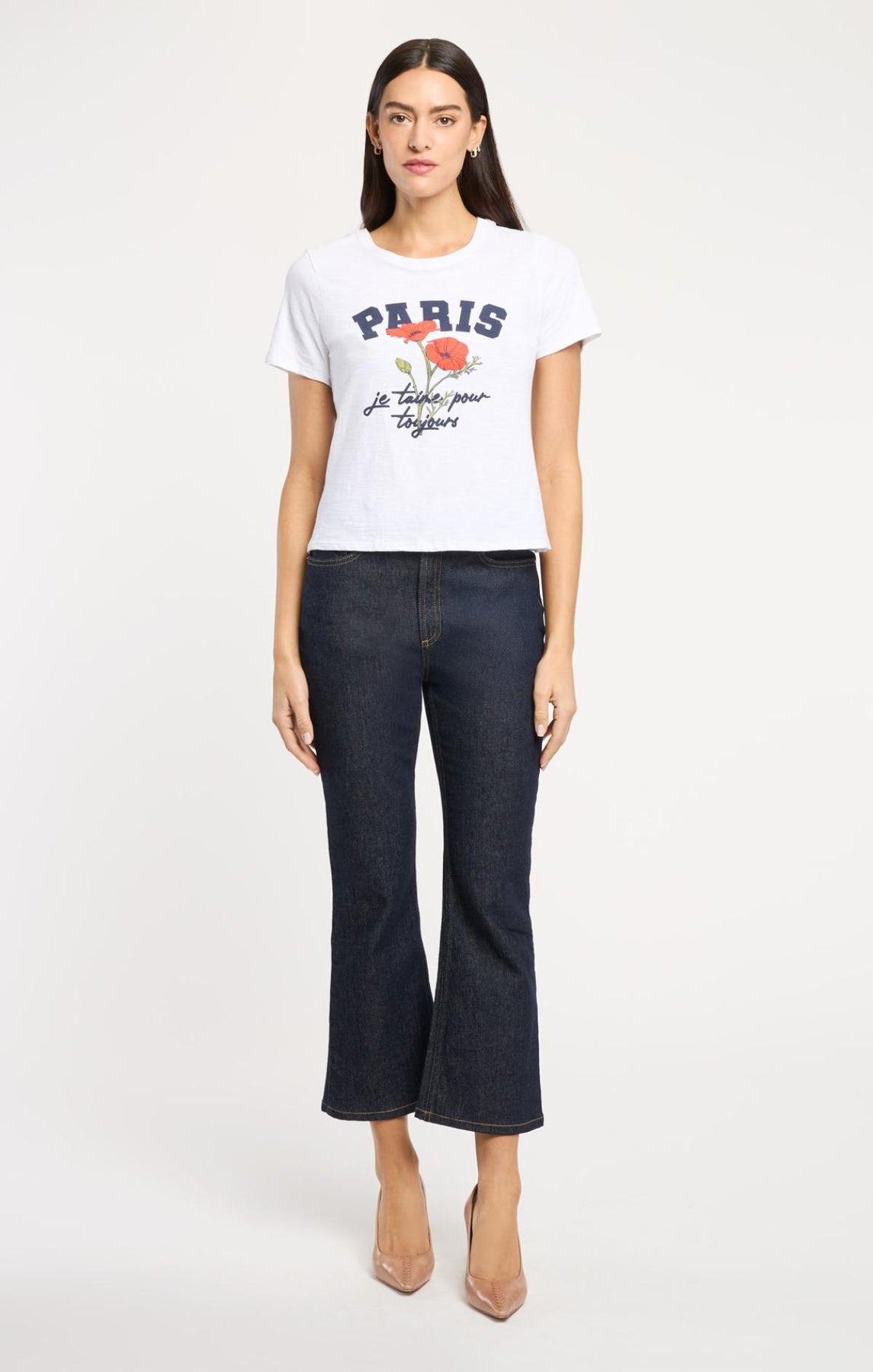 Paris Poppies Tee