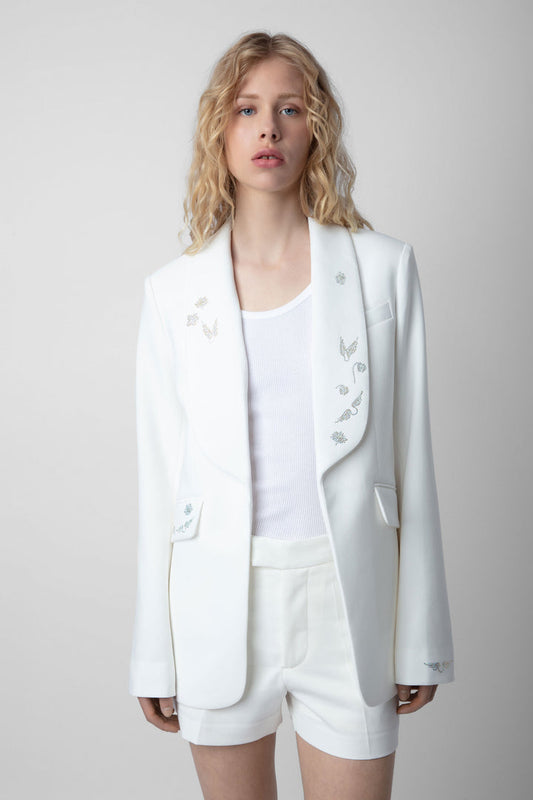 Date Strass Wings Blazer
