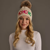 Ho Ho Ho Knit Pom Hat