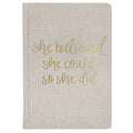 Journal - She Believed She Could