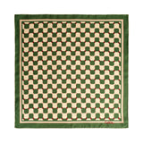 Silk Bandana Scarf - Green