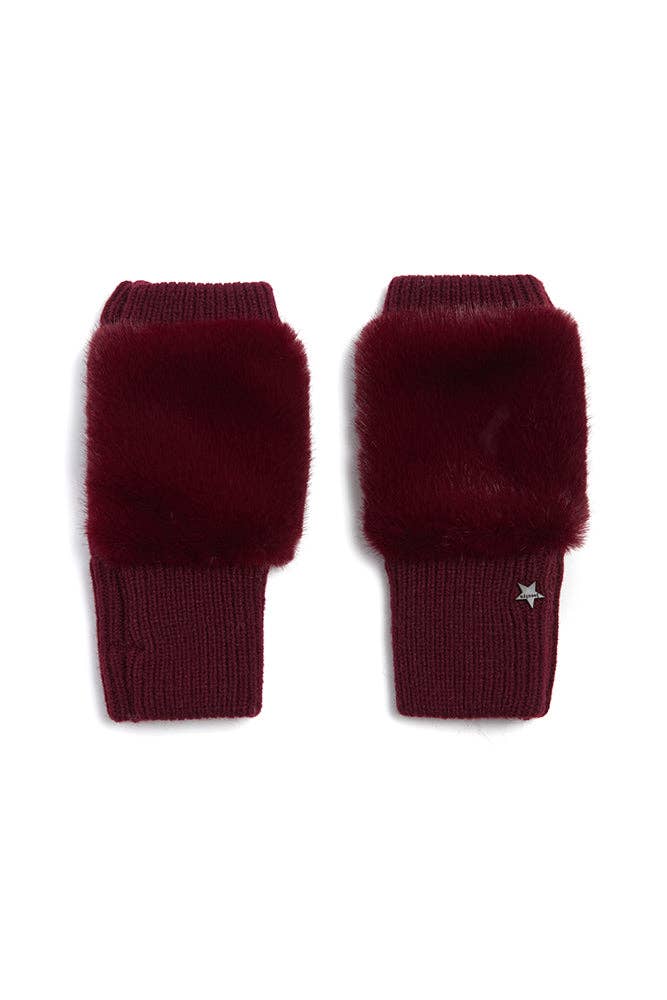 Kush Mittens - Burgundy