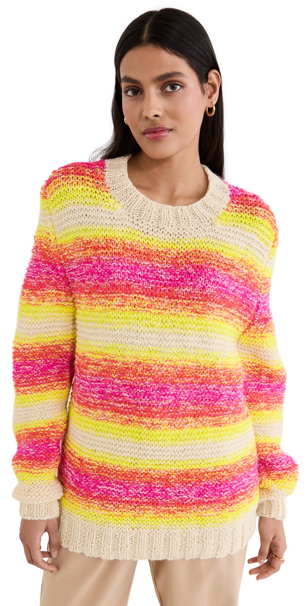 Stripped Wool Sweater