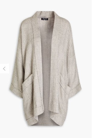 Slub Alpaca-Blend Kimono