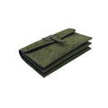 Suede and Leather Mini Clutch Bag