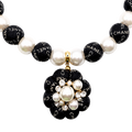 Chanel Trellis Noir Necklace