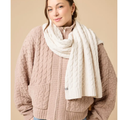 Cozy Cable Knit Scarf