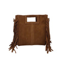 Suede Fringe Handbag