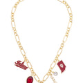 Indiana Hoosiers (IU) Charm Necklace