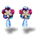 Gucci Vintage Necktie Earrings