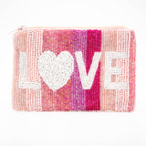 Love Stripe Coin Purse