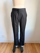 086 CHARCOAL STRIPE