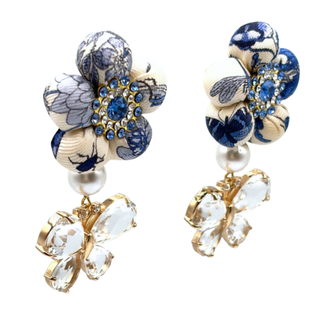 Gucci Flora Butterfly Earrings