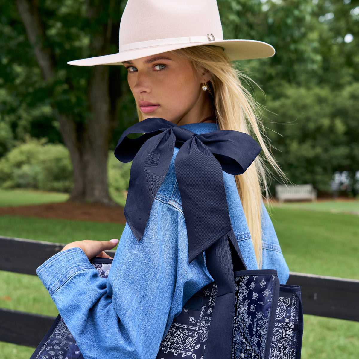 Bandana Bow Jelly Tote Bag