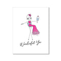 "WONDERFUL YOU" BIRTHDAY CARD: SINGLE