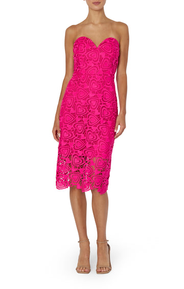 Lucia Heart Lace Dress