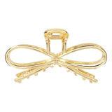 Claw Clip - Gold Bow