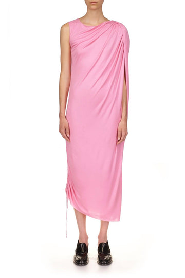 Asymmetrical Draped Dress