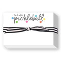 To Do After Pickleball Big and Bold Notepad