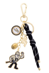 Purdue Boilermakers Cluster Bag Charm