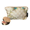 Gucci Vintage Silk Scarf Beauty Bag